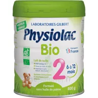 Physiolac Bio 2 Lait Pdre B/800g à LORMONT