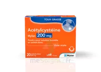 Acetylcysteine Mylan 200mg, Poudre Pour Solution Buvable à LORMONT