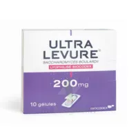 Ultra-levure 200 Mg Gélules Plq/10 à LORMONT