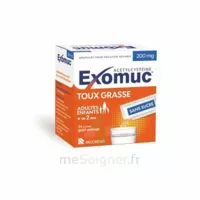 Exomuc 200 Mg, Granulés Pour Solution Buvable En Sachet 24 Sachets/3g à LORMONT