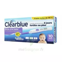 Clearblue Test D'ovulation 2 Hormones B/10 à LORMONT