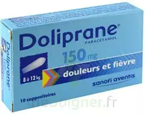Doliprane 150 Mg Suppositoires 2plq/5 (10) à LORMONT