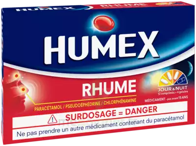 Humex Rhume Comprimés Et Gélules Plq/16 à LORMONT