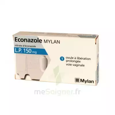 Econazole Mylan L.p. 150 Mg, Ovule à Libération Prolongée à LORMONT