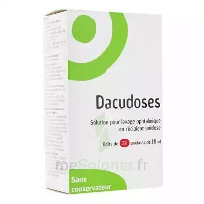 Dacudoses Solution Pour Lavement Ophtalmologique 24unid/10ml à LORMONT